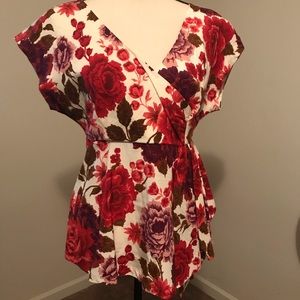 Tracy Reese Floral Top